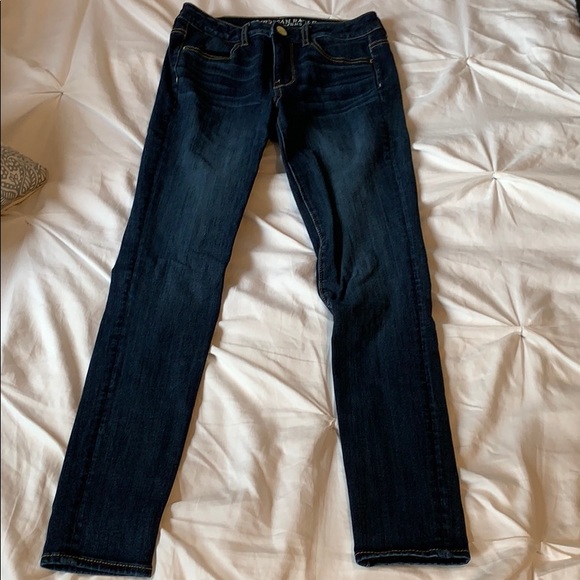 AE dark wash super stretch jeans - Picture 1 of 1